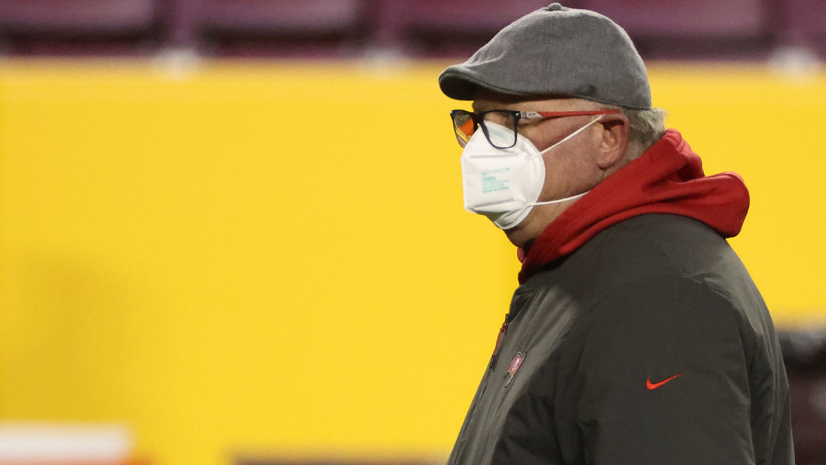 Tampa Bay Buccaneers head coach Bruce Arians