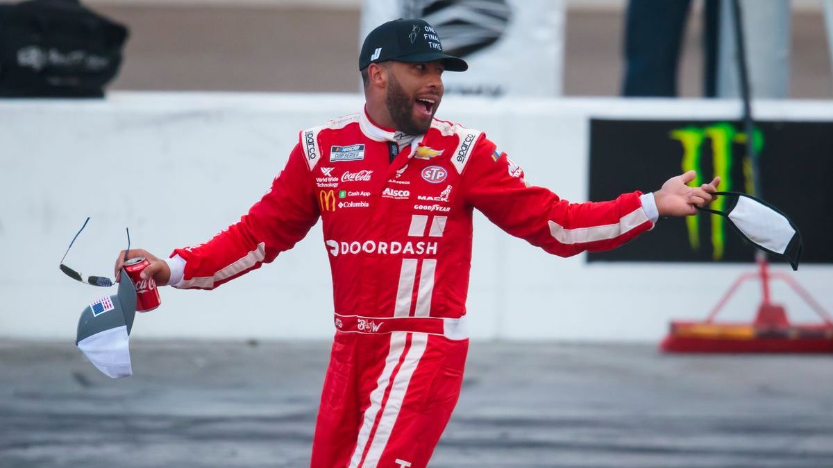 NASCAR driver Bubba Wallace