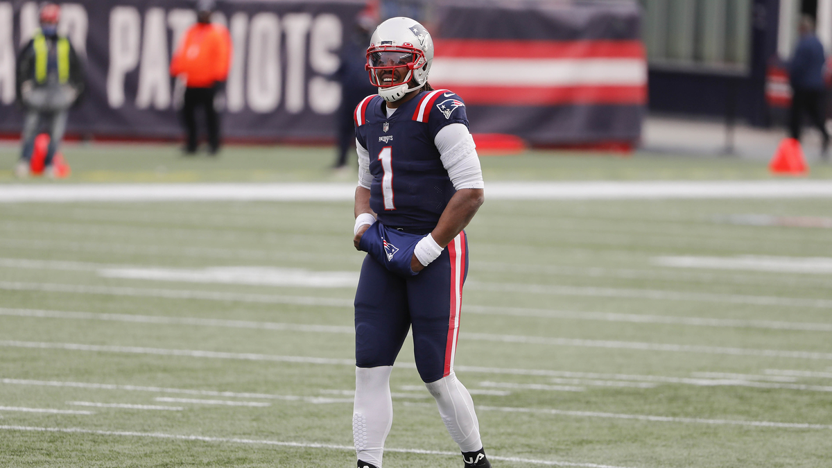 New England Patriots wide receiver Cam Newton