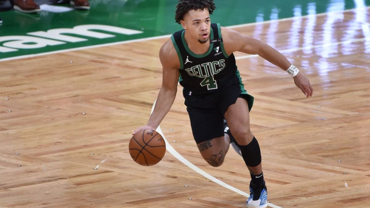 Boston Celtics guard Carsen Edwards