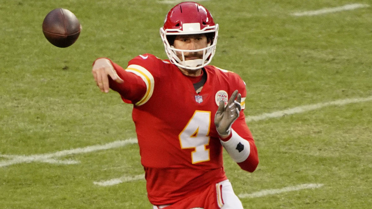 Kansas City Chiefs quarterback Chad Henne