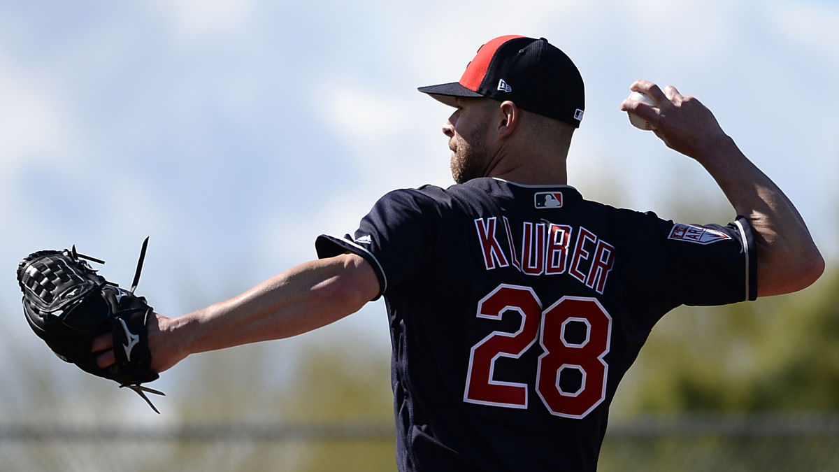 Boston Red Sox pitcher Corey Kluber