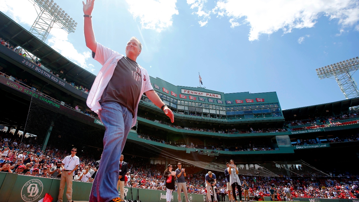 Former Red Sox pitcher Curt Schilling