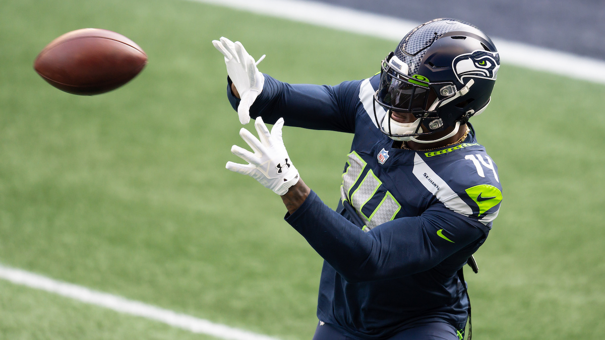 Seahawks wide receiver DK Metcalf