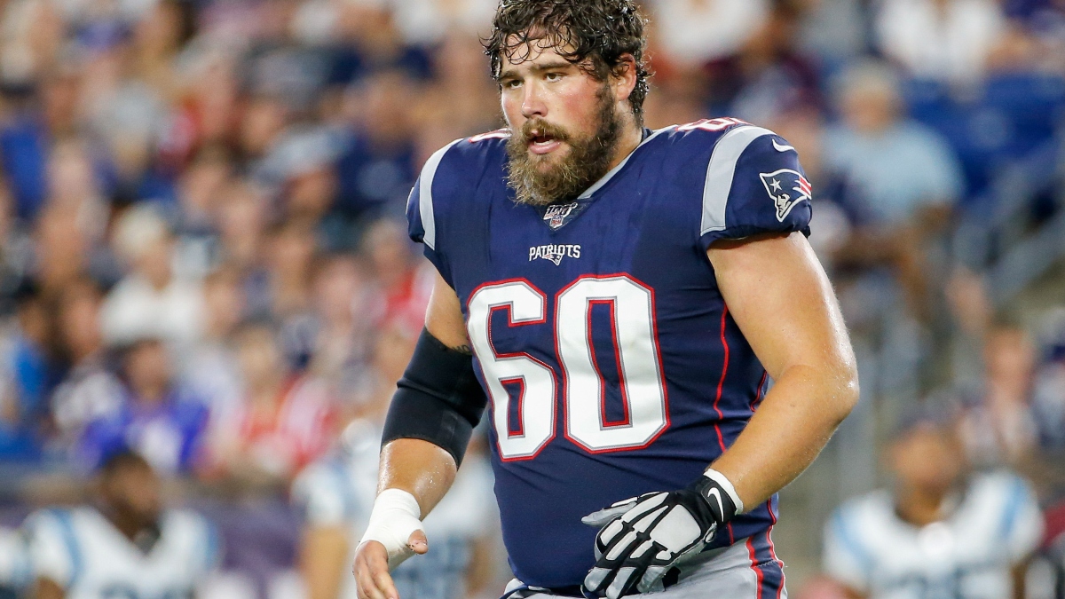 New England Patriots center David Andrews
