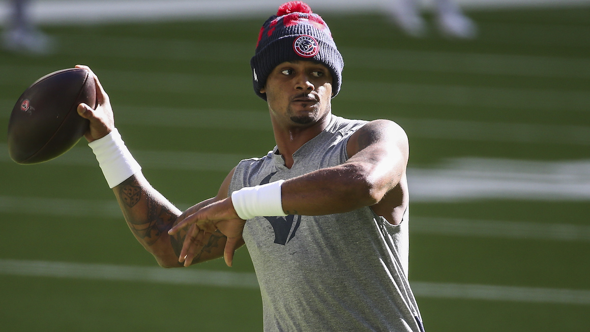 Houston Texans quarterback Deshaun Watson