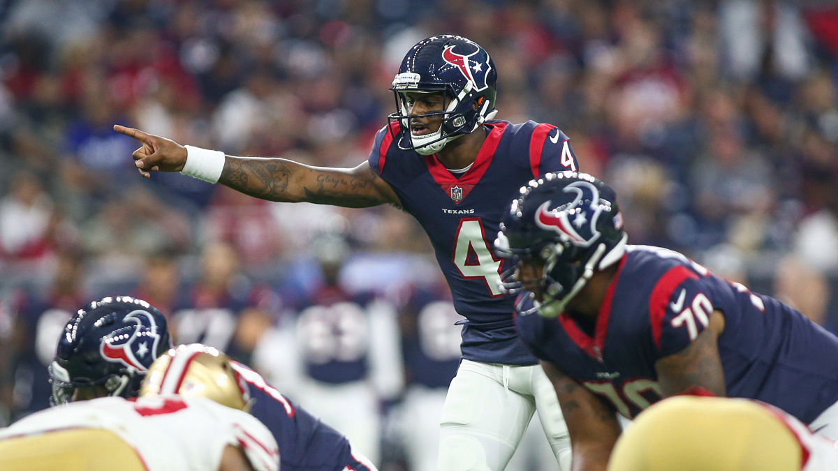 Houston Texans quarterback Deshaun Watson