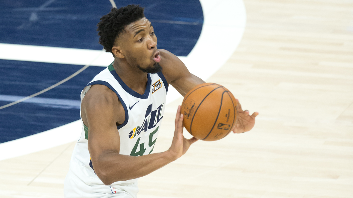 Utah Jazz Guard Donovan Mitchell
