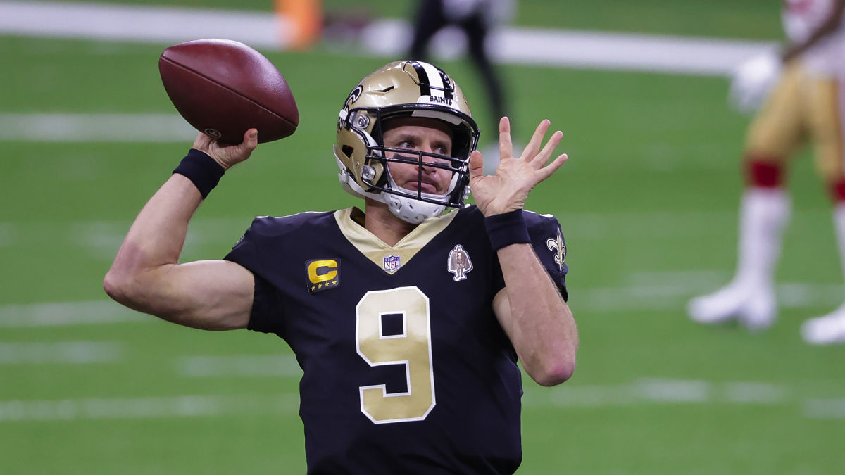 New Orleans Saints quarterback Drew Brees