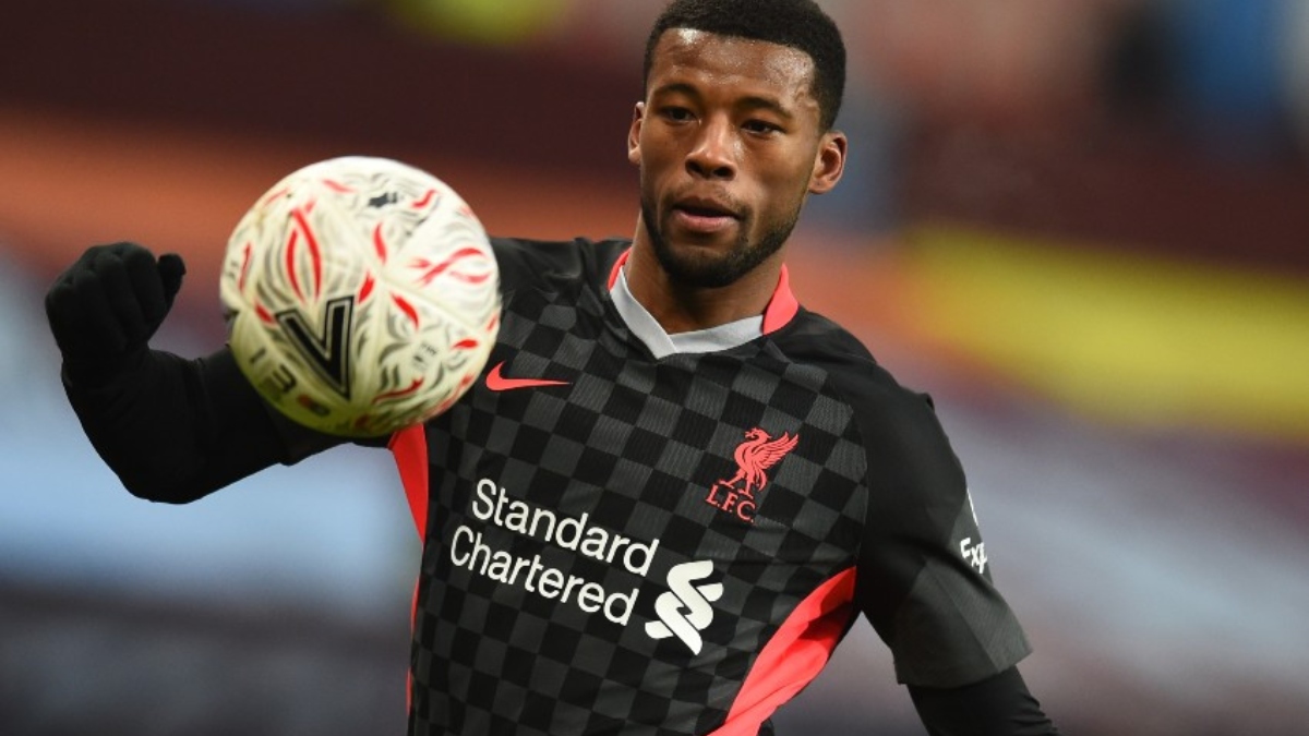 Liverpool midfielder Georginio Wijnaldum