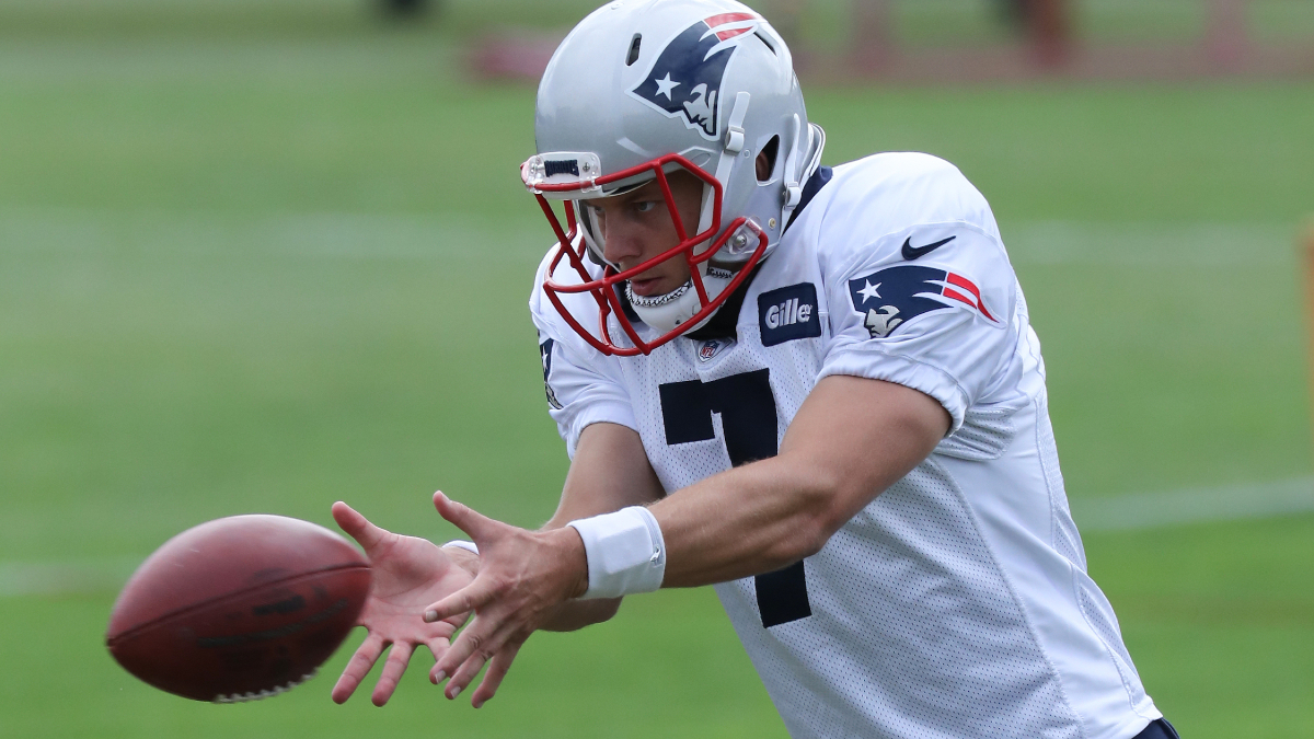 New England Patriots punter Jake Bailey