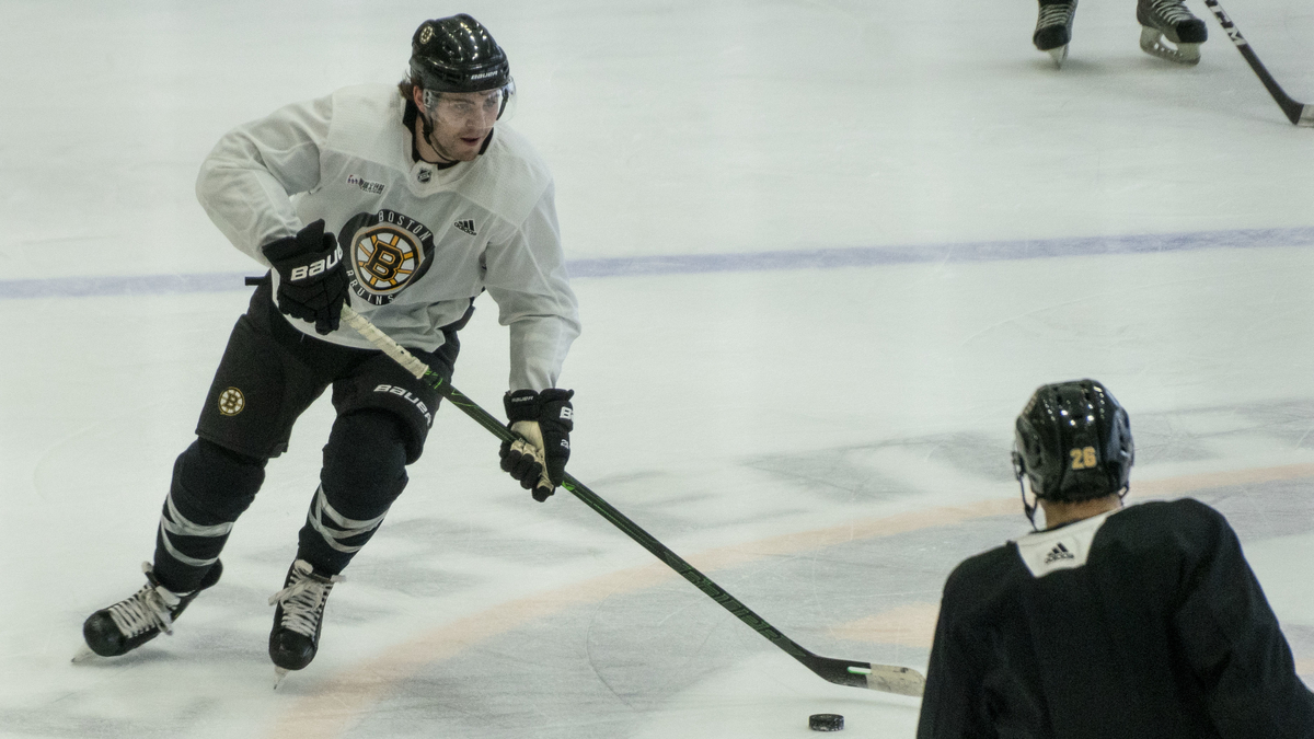 Boston Bruins winger Jake DeBrusk