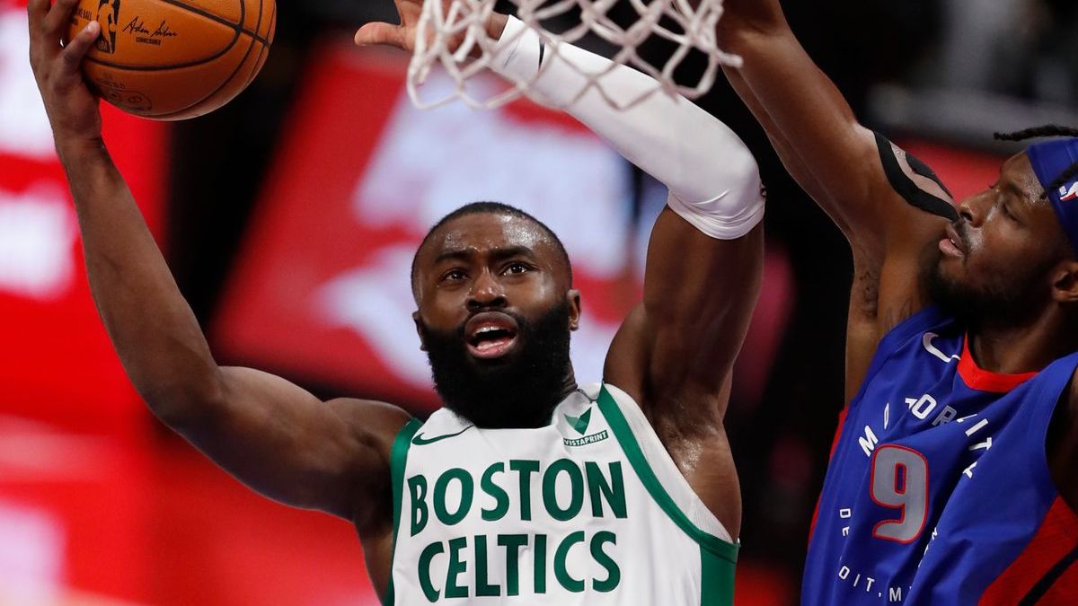 Boston Celtics guard Jaylen Brown