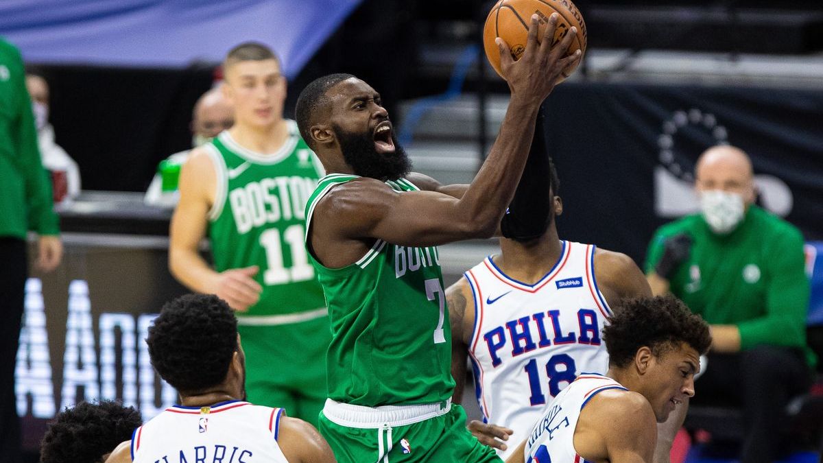 Boston Celtics guard Jaylen Brown