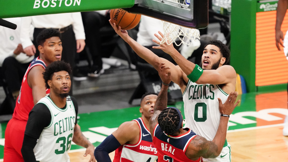 Boston Celtics forward Jayson Tatum