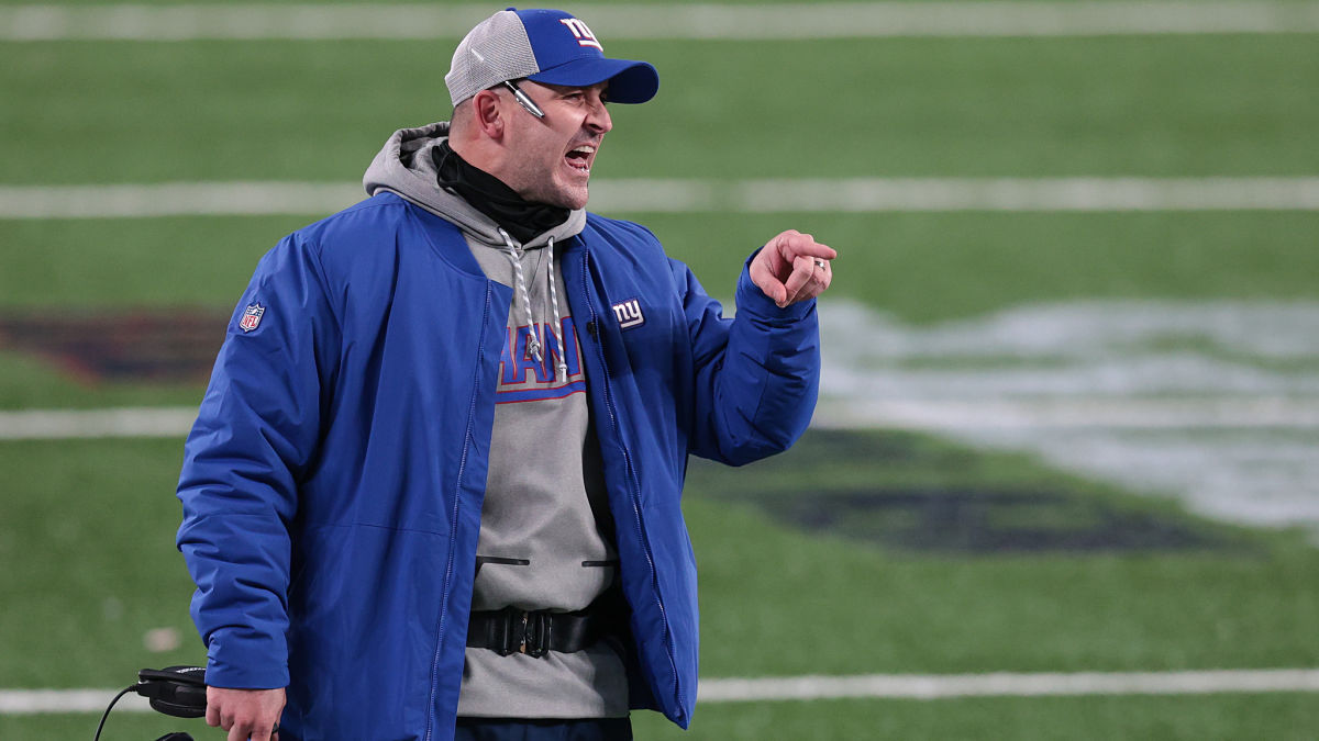 New York Giants head coach Joe Judge