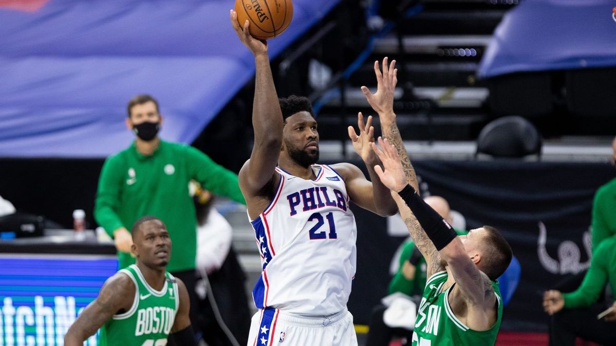 Philadelphia 76ers center Joel Embiid