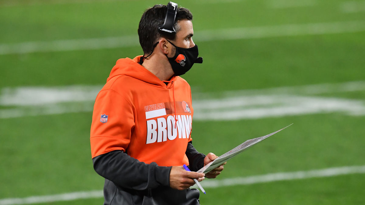 Cleveland Browns head coach Kevin Stefanski