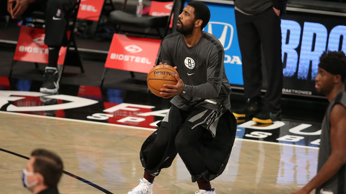 Brooklyn Nets guard Kyrie Irving