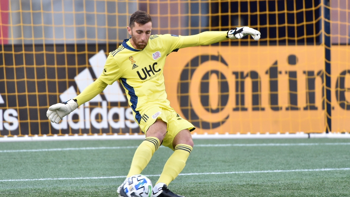 New England Revolution goalkeeper Matt Turner