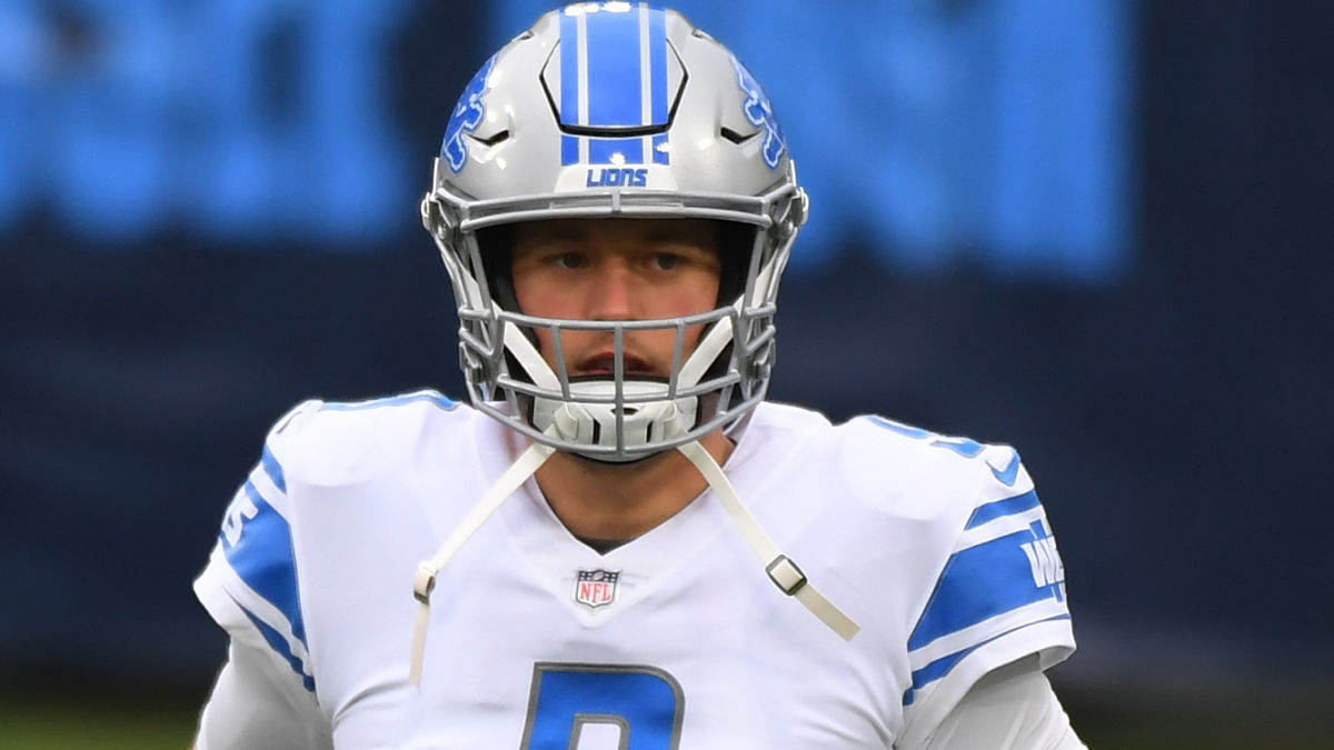 Detroit Lions quarterback Matthew Stafford