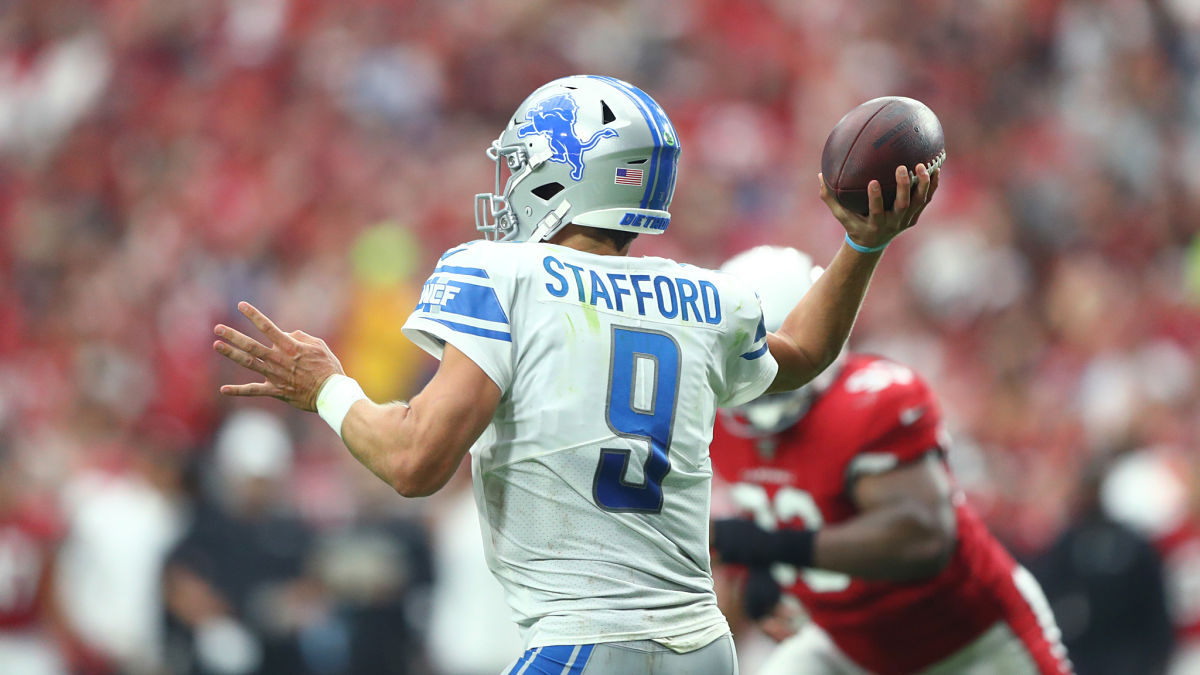 Detroit Lions quarterback Matthew Stafford