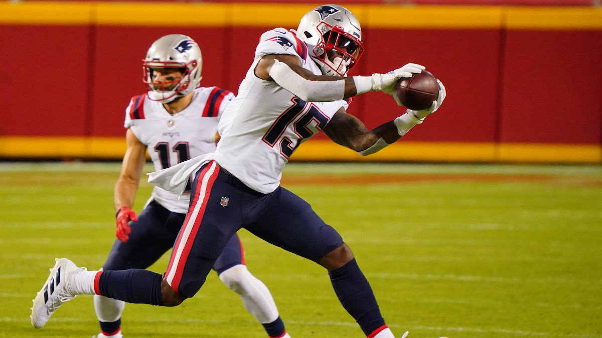 New England Patriots wide receiver N'Keal Harry