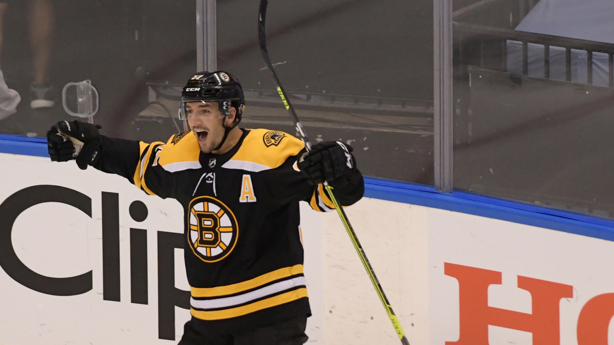 Boston Bruins center Patrice Bergeron