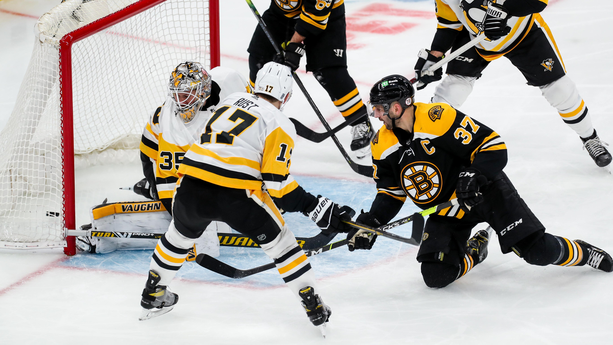 Boston Bruins Center Patrice Bergeron