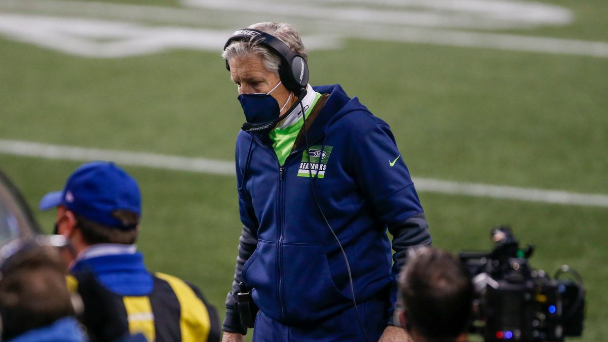 Seattle Seahwaks coach Pete Carroll