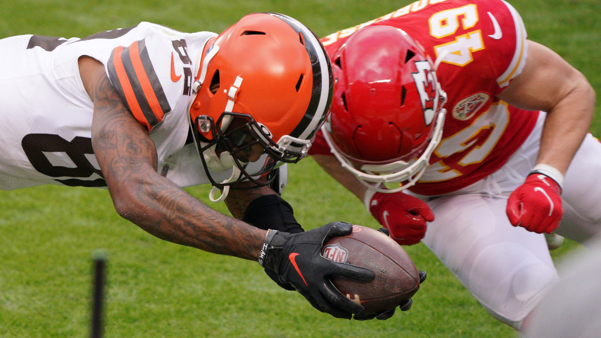 Cleveland Browns wide receiver Rashard Higgins