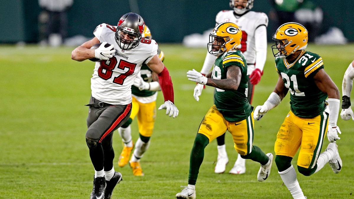 Tampa Bay Buccaneers tight end Rob Gronkowski