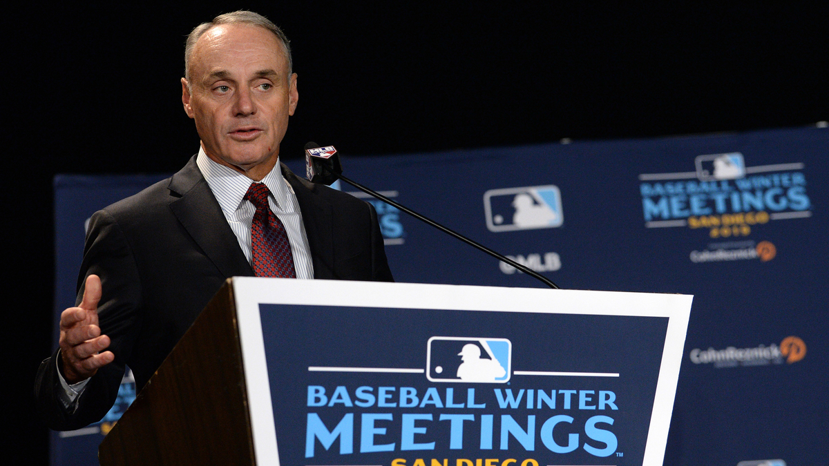 Major League Baseball Commissioner Rob Manfred