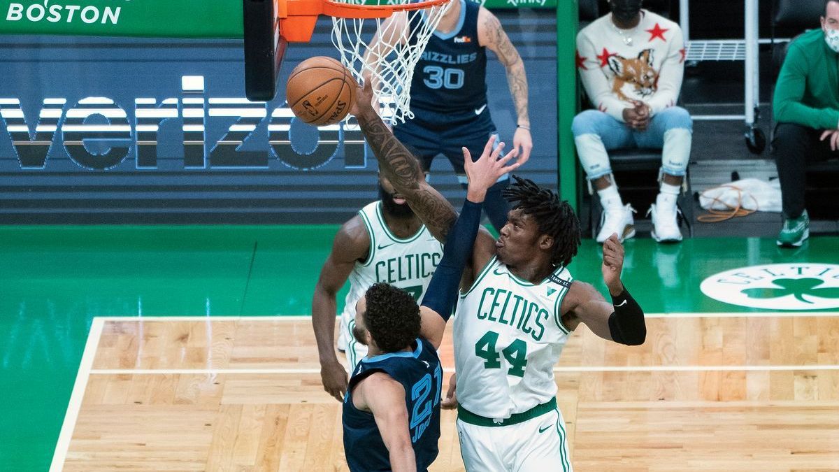 Boston Celtics center Robert Williams