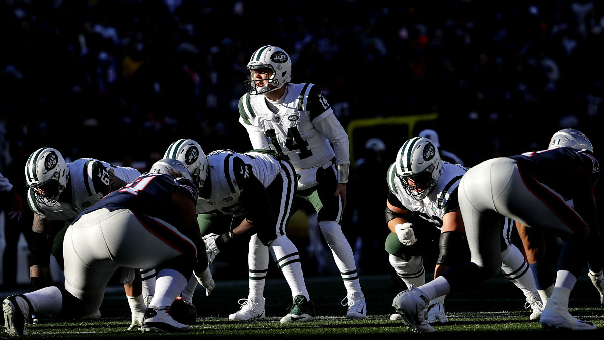 New York Jets quarterback Sam Darnold