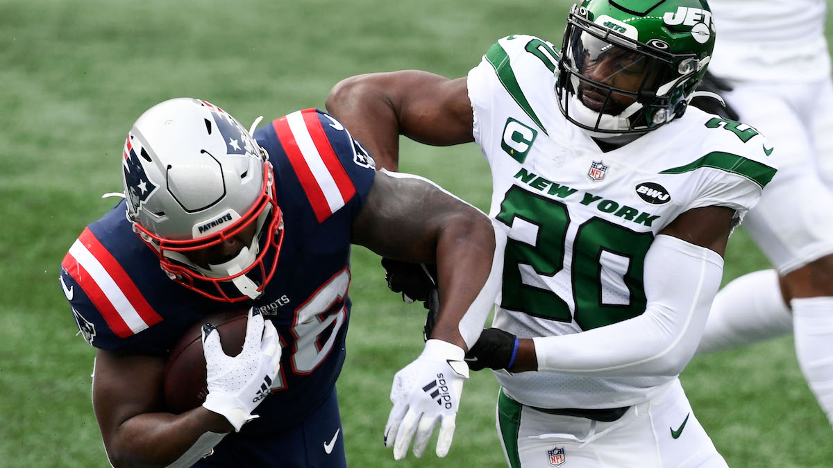 Patriots running back Sony Michel