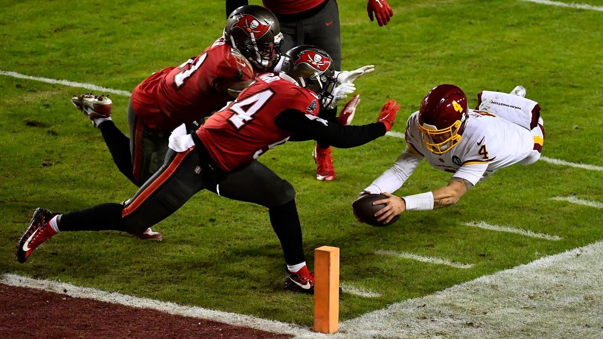 Washington Football Team quarterback Taylor Heinicke