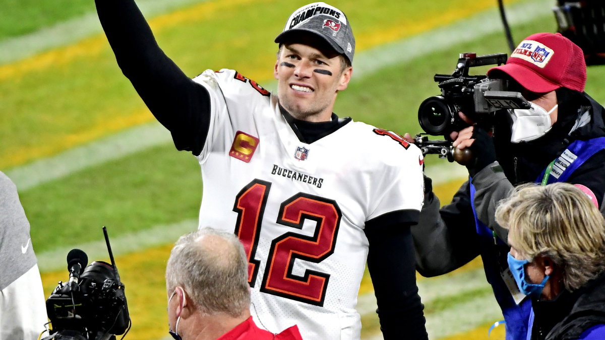 Tampa Bay Buccaneers quarterback Tom Brady