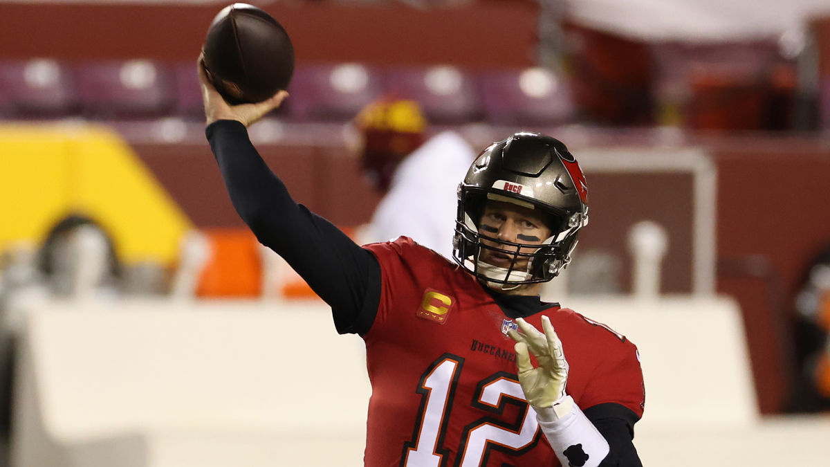 Tampa Bay Buccaneers quarterback Tom Brady