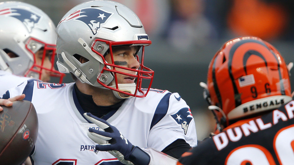 Patriots quarterback Tom Brady