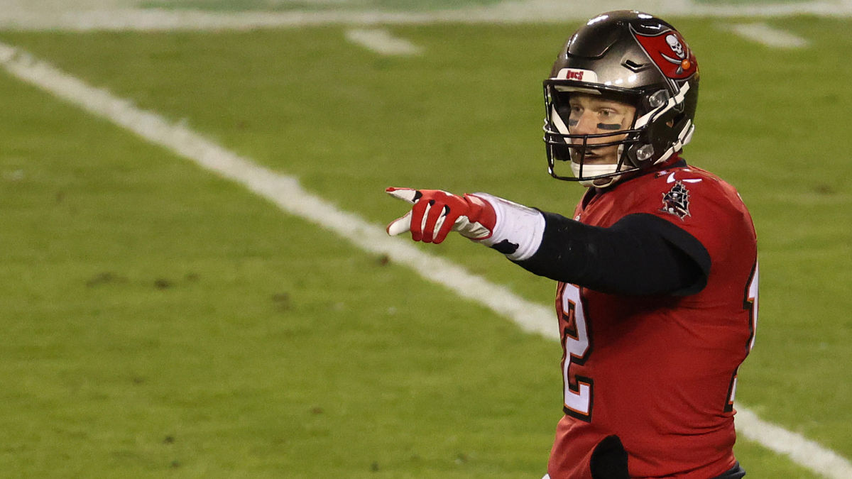 Tampa Bay Buccaneers quarterback Tom Brady