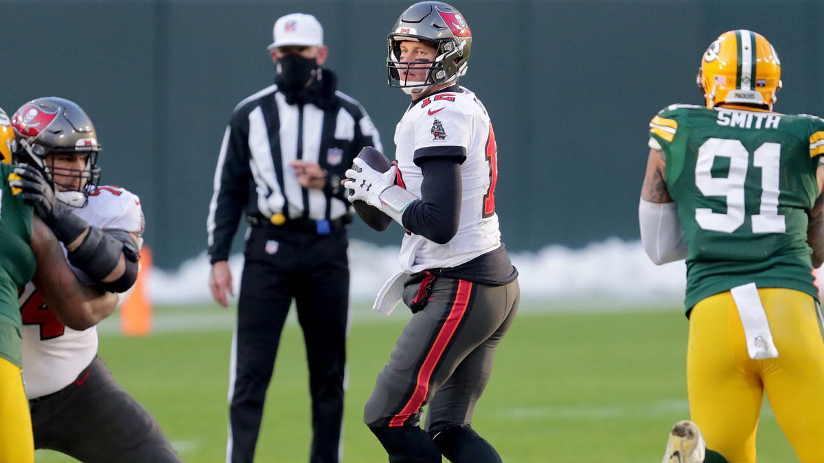 Tampa Bay Buccaneers quarterback Tom Brady