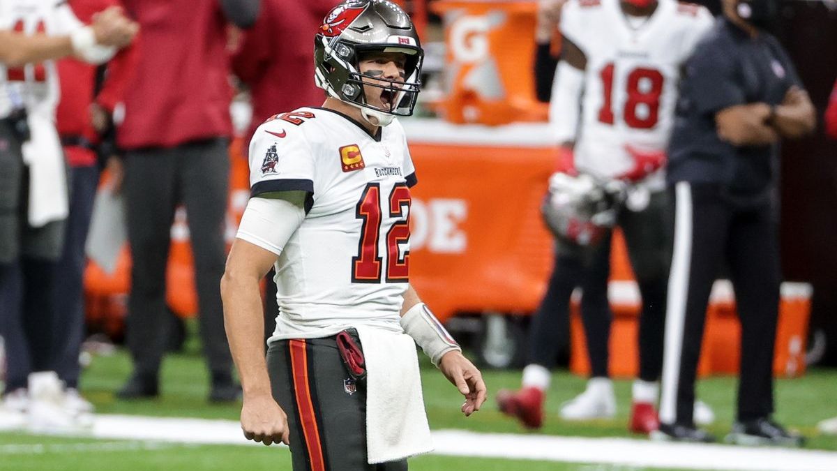Tampa Bay Buccaneers quarterback Tom Brady