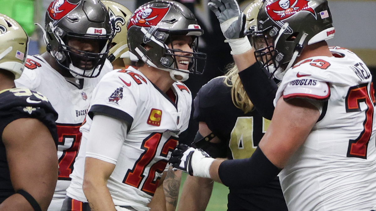 Tampa Bay Buccaneers quarterback Tom Brady