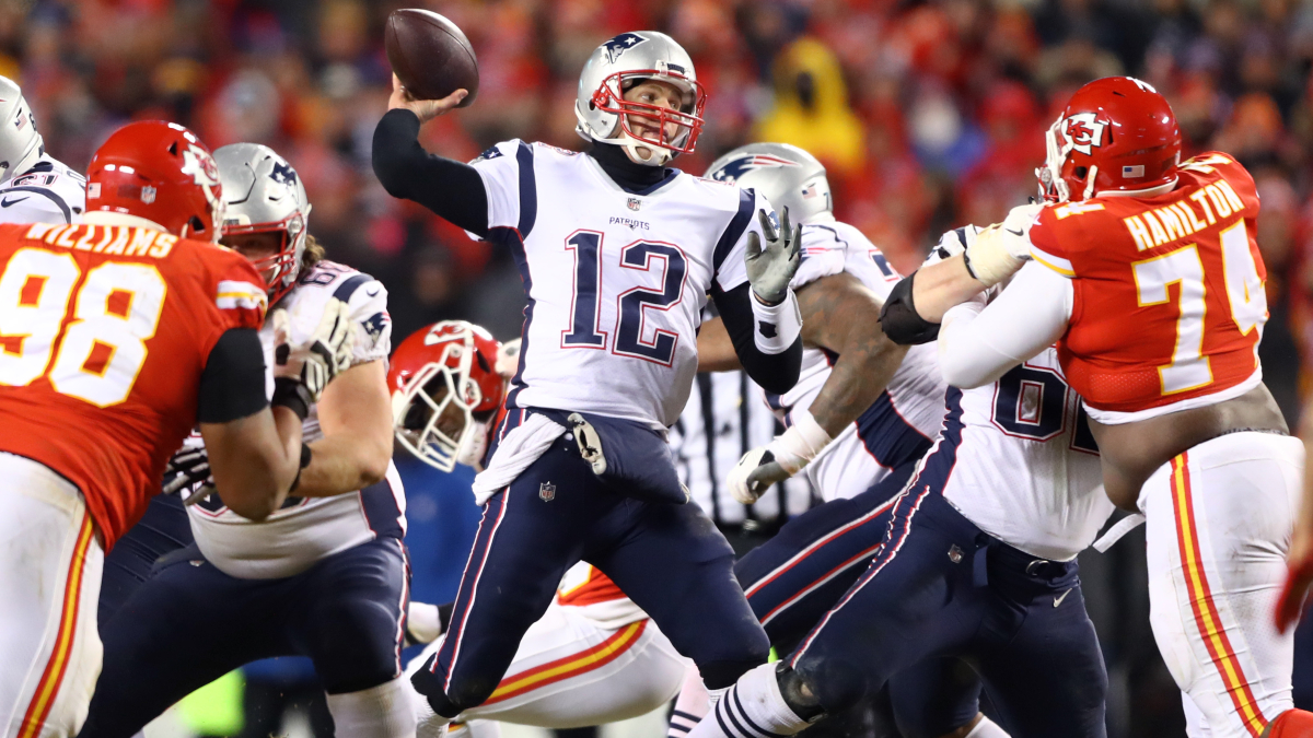 New England Patriots quarterback Tom Brady