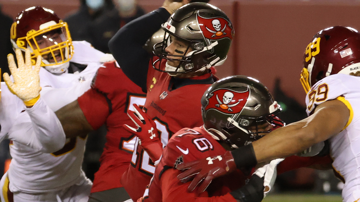 Tampa Bay Buccaneers quarterback Tom Brady