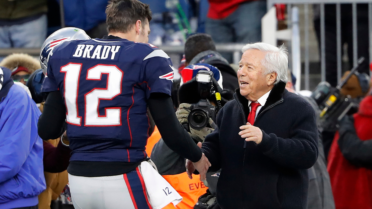 New England Patriots owner Robert Kraft