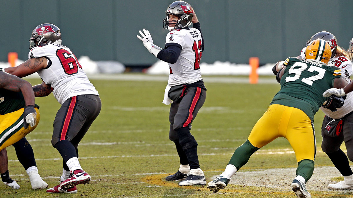 Tampa Bay Buccaneers quarterback Tom Brady