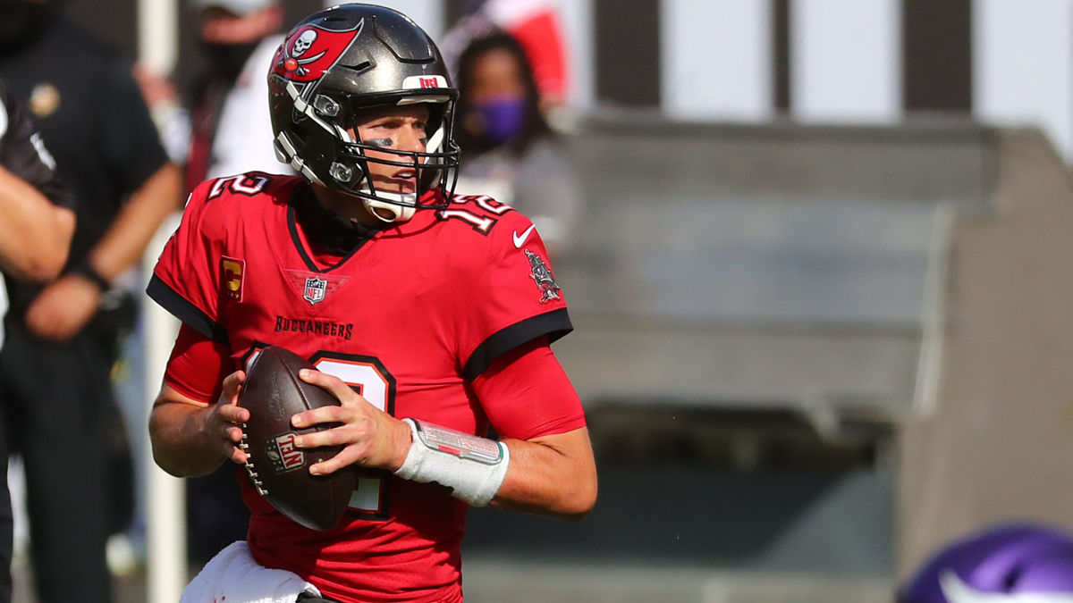 Tampa Bay Buccaneers quarterback Tom Brady