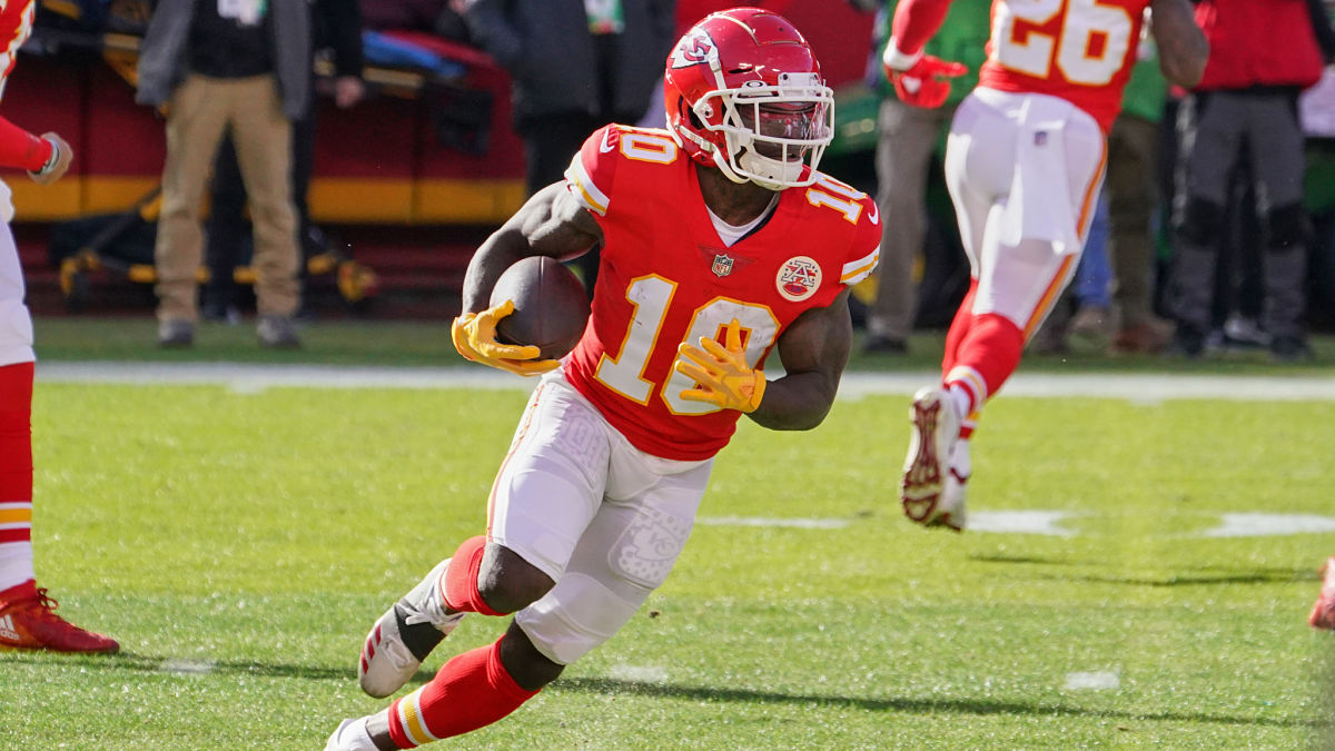Kansas City Chiefs wide receiver Tyreek Hill